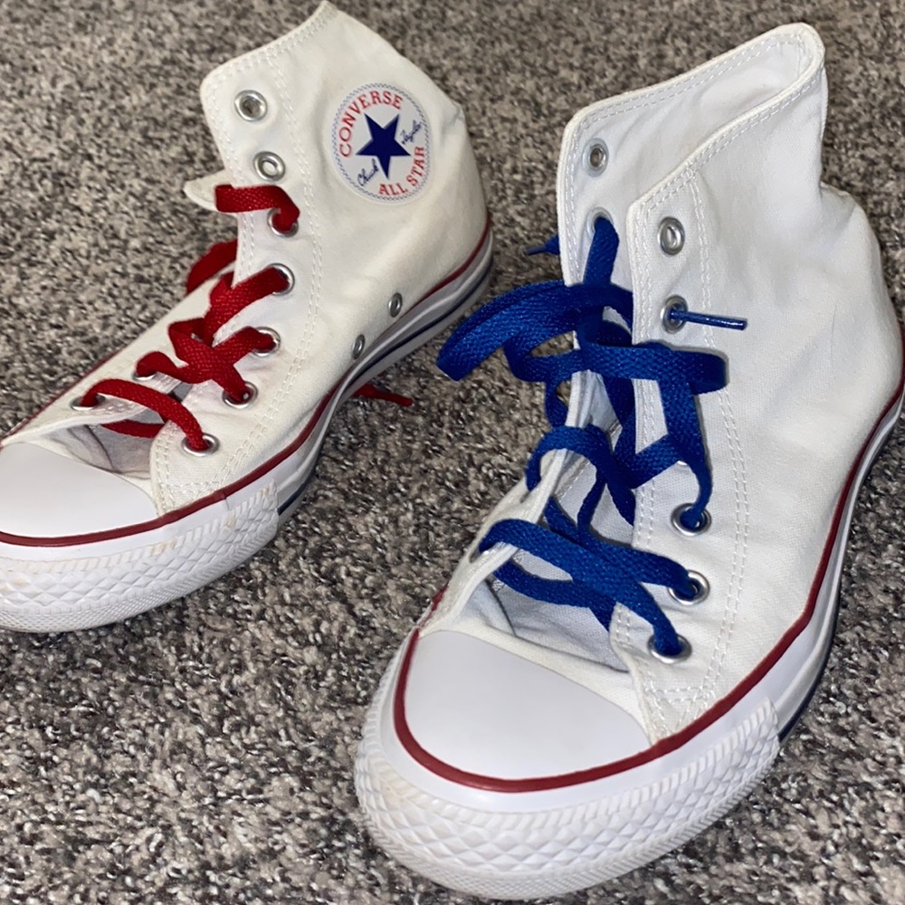 White high top converse